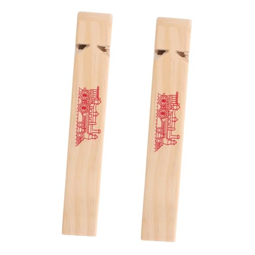 Vaguelly 2 Stück Holz Pfeife für Musikinstrumente aus Holz Einfache Handhabung für Kreative für Geburtstagsfeiern und Aktivitäten Vaguelly 2 Stück Holz Pfeife für Musikinstrumente aus Holz Einfache Handhabung für Kreative für Geburtstagsfeiern und Aktivitäten von Vaguelly