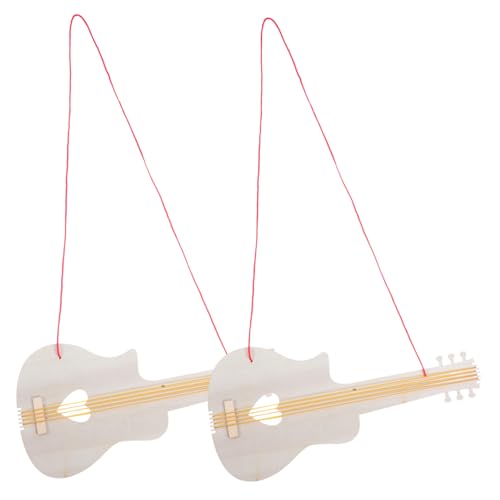 Vaguelly 2 Stück Holzgitarre kinderinstrumente musikinstrumente Toys basteln für Graffiti-Malerei, Gitarrenspielzeug Spielzeuggitarren Gitarre hölzern Vaguelly 2 Stück Holzgitarre kinderinstrumente musikinstrumente Toys basteln für Graffiti-Malerei, Gitarrenspielzeug Spielzeuggitarren Gitarre hölzern von Vaguelly