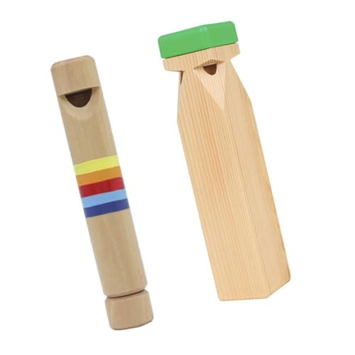 Vaguelly 2 Stück Holzpfeifen für Lernspielzeug aus Holz für Frühe Musikalische Erziehung Rutschpfeifen für Jungen und für Kindergeburtstage und Feiertage Vaguelly 2 Stück Holzpfeifen für Lernspielzeug aus Holz für Frühe Musikalische Erziehung Rutschpfeifen für Jungen und für Kindergeburtstage und Feiertage von Vaguelly