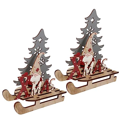 Vaguelly 2 Stück Holzpuzzle Weihnachtsdeko DIY Schneemobil Ornament für Tischdekoration Kreative Bastelartikel für Weihnachten und Festliche Anlässe pro Packung Vaguelly 2 Stück Holzpuzzle Weihnachtsdeko DIY Schneemobil Ornament für Tischdekoration Kreative Bastelartikel für Weihnachten und Festliche Anlässe pro Packung von Vaguelly