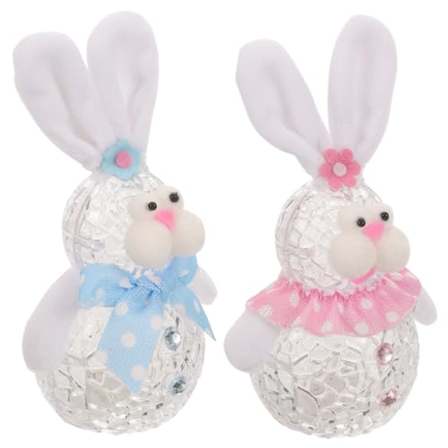 Vaguelly 2 Stück Kaninchenpuppe -nachtlicht Figurenstatue Nachtlicht Kinderschreiber Licht Osterhasen-nachtlicht Babyzimmer Nachtlampe Schreibtischlampe Für Tuch Vaguelly 2 Stück Kaninchenpuppe -nachtlicht Figurenstatue Nachtlicht Kinderschreiber Licht Osterhasen-nachtlicht Babyzimmer Nachtlampe Schreibtischlampe Für Tuch von Vaguelly