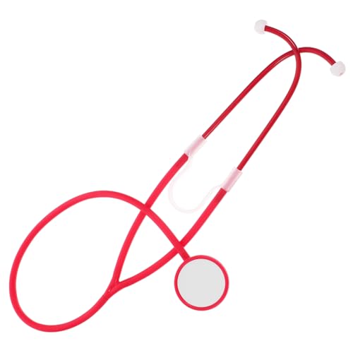 Vaguelly 2 Stück Kinderstethoskop DIY Simulation Modell Kinderspielzeug DIY Zusammengebautes DIY DIY Zusammenbauspielzeug DIY Simulationsspielzeug Rote von Vaguelly