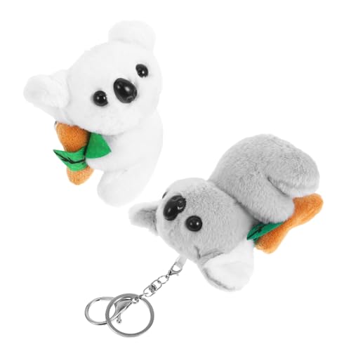 Vaguelly 2 Stück Koala-Puppen-Schlüsselanhänger Plüsch Schlüsselanhänger Schlüsselbund Beutel koala schlüsselanhänger Kuscheltier Schlüsselanhänger entzückender Taschen-Rucksack-Anhänger Vaguelly 2 Stück Koala-Puppen-Schlüsselanhänger Plüsch Schlüsselanhänger Schlüsselbund Beutel koala schlüsselanhänger Kuscheltier Schlüsselanhänger entzückender Taschen-Rucksack-Anhänger von Vaguelly