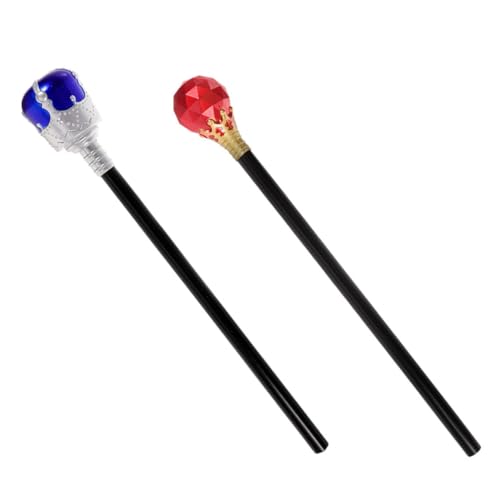 Vaguelly 2 Stück Königszepter Kostüm Halloween -Party -Dekorationen Schaum Led Hoch Kinderparty Gefälligkeiten Streich Halloween-Cosplay Für Königliches Plastik von Vaguelly