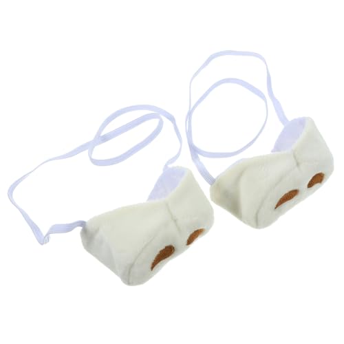Vaguelly 2 Stück Kompakte Kuhstütze Hund Kuh Stickig Stirnband Tassen Kostüm Gruselige Halloween-plüschmaske Nase Zebra Haustier Kopfbedeckung Masken Kuscheltier Leopard Kühe Tuch Vaguelly 2 Stück Kompakte Kuhstütze Hund Kuh Stickig Stirnband Tassen Kostüm Gruselige Halloween-plüschmaske Nase Zebra Haustier Kopfbedeckung Masken Kuscheltier Leopard Kühe Tuch von Vaguelly