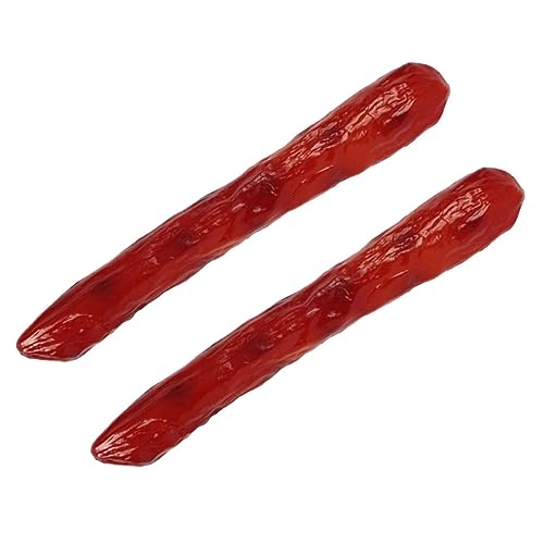 Vaguelly 2 Stück Künstliche Wurst-Requisiten lebensechte Wurst Gehäuse realistisches Wurstmodell lebensechte Essensrequisiten küchendekoration schuldeko Wurst-Modell realistisches Essen PVC Vaguelly 2 Stück Künstliche Wurst-Requisiten lebensechte Wurst Gehäuse realistisches Wurstmodell lebensechte Essensrequisiten küchendekoration schuldeko Wurst-Modell realistisches Essen PVC von Vaguelly