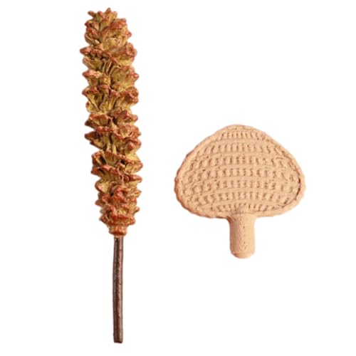 Vaguelly 2 Stück Mini Duster Mini-Fan-Ornament Puppenhausmöbel Puppenhauszubehör Kleiner Handfächer Mini-lüftermodelle Tragbarer Kleiner Miniatur-handfächer Harz + PVC von Vaguelly