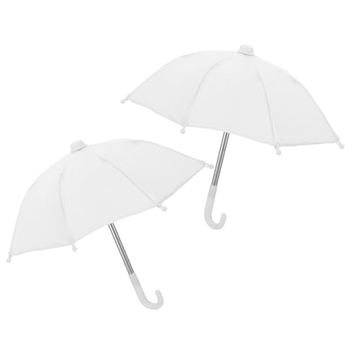 Vaguelly 2 Stücke Miniatur Puppe Regenschirm Für Puppe Realistische Tiny Modell Mini Spielzeug Vaguelly 2 Stücke Miniatur Puppe Regenschirm Für Puppe Realistische Tiny Modell Mini Spielzeug von Vaguelly