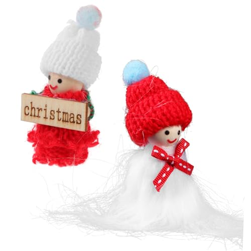 Vaguelly 2 Stück Mini Stoffpuppen Weihnachtsdeko für Puppenhaus Detailreiche Mädchen Jungen Figuren Ergänzung für Festliche Szenerien und Sammlungen Zufällige Farbe Vaguelly 2 Stück Mini Stoffpuppen Weihnachtsdeko für Puppenhaus Detailreiche Mädchen Jungen Figuren Ergänzung für Festliche Szenerien und Sammlungen Zufällige Farbe von Vaguelly