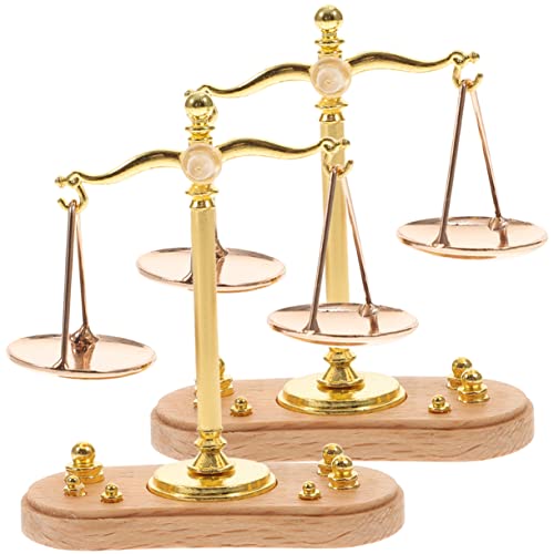 Vaguelly 2 Stück Mini-Waage Winzig Für Maßstabsgetreue Miniatur Bildungsspielzeug Kinderminiaturspielzeug Miniatur-Balance-Modell Pädagogisches Zinklegierung Golden Vaguelly 2 Stück Mini-Waage Winzig Für Maßstabsgetreue Miniatur Bildungsspielzeug Kinderminiaturspielzeug Miniatur-Balance-Modell Pädagogisches Zinklegierung Golden von Vaguelly