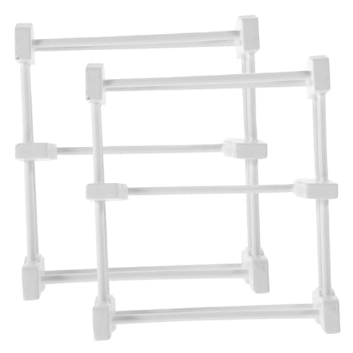 Vaguelly 2 Stück Miniatur Möbel Holz Handtuchständer für Puppenhaus Mini Towel Rack Dekoration Zubehör für Puppenhaus und Kinderzimmer Vaguelly 2 Stück Miniatur Möbel Holz Handtuchständer für Puppenhaus Mini Towel Rack Dekoration Zubehör für Puppenhaus und Kinderzimmer von Vaguelly