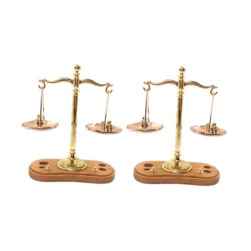 Vaguelly 2 Stück Miniatur Teiliges für Puppenhaus Küchenzubehör Dekorative und Praktische Balance Robustes Material für Kaufladen und Rollenspiele Vaguelly 2 Stück Miniatur Teiliges für Puppenhaus Küchenzubehör Dekorative und Praktische Balance Robustes Material für Kaufladen und Rollenspiele von Vaguelly