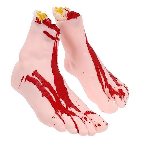 Vaguelly 2 Stück Partyzubehör Gruseliger Falscher Fuß Indoor Halloween Füße Requisite Halloween Requisite Heiliger Geheimraum Requisiten Gefälschte Fuß Requisiten Gefälschte Fußtrick Vaguelly 2 Stück Partyzubehör Gruseliger Falscher Fuß Indoor Halloween Füße Requisite Halloween Requisite Heiliger Geheimraum Requisiten Gefälschte Fuß Requisiten Gefälschte Fußtrick von Vaguelly
