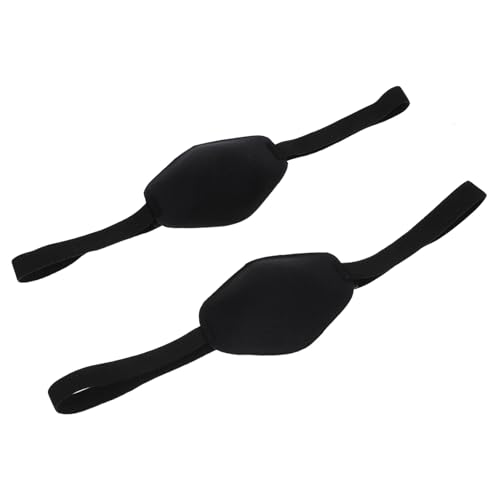 Vaguelly 2 Stück Piraten Augenklappe Verstellbar Langlebig Dekoratives Piratenkostüm Zubehör für Erwachsene für Halloween Cosplay Mottoparty und Karneval von Vaguelly