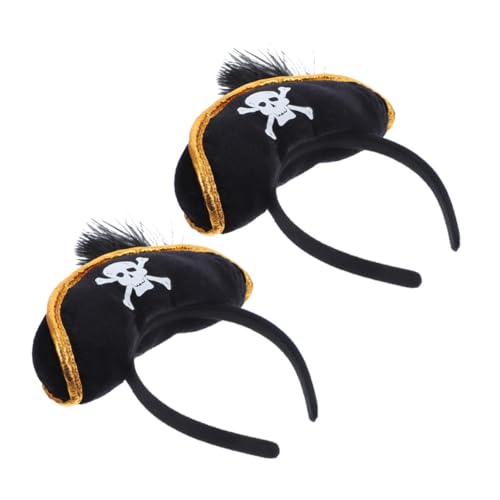 Vaguelly 2 Stück Piraten Haarreif Halloween Karneval Kopfschmuck Piratenhut Kopfband Verstellbar für Damen Herren Kostüm Party Bühnenauftritt Zubehör und Dekorativ Vaguelly 2 Stück Piraten Haarreif Halloween Karneval Kopfschmuck Piratenhut Kopfband Verstellbar für Damen Herren Kostüm Party Bühnenauftritt Zubehör und Dekorativ von Vaguelly