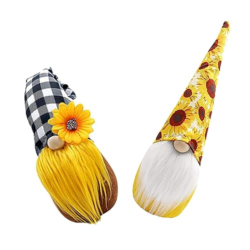 Vaguelly 2 Stück Plüsch-Schnurrbart-Puppe buchattrappe Toys dekoringe spielwaren draußen Hase Bausatz Miniatur Puppen mit Hüten Zwergenpuppen Festivalpuppen Stoff von Vaguelly