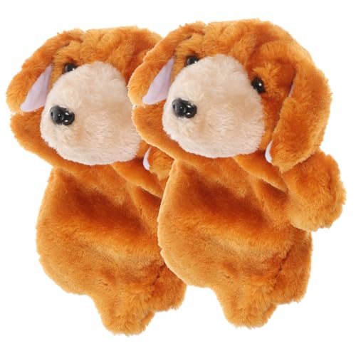 Vaguelly 2 Stück Plüsch Tier Handpuppen Interaktive Hund Handpuppen für Frühkindlichen und Geschichtenerzählen Vaguelly 2 Stück Plüsch Tier Handpuppen Interaktive Hund Handpuppen für Frühkindlichen und Geschichtenerzählen von Vaguelly