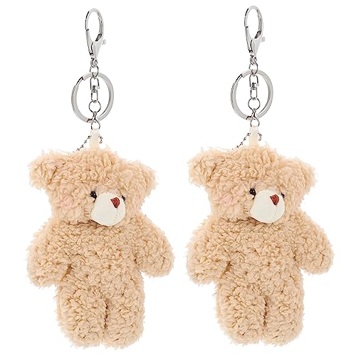 Vaguelly 2 Stück Plüschbär-Schlüsselanhänger schlüsselanhänger pärchen schlüsselanhänger für Paare Rucksackschlüsselkette hängend Kind Schlüsselanhänger Damen für Autoschlüssel Legierung Vaguelly 2 Stück Plüschbär-Schlüsselanhänger schlüsselanhänger pärchen schlüsselanhänger für Paare Rucksackschlüsselkette hängend Kind Schlüsselanhänger Damen für Autoschlüssel Legierung von Vaguelly