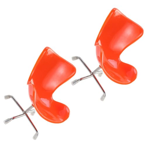 Vaguelly 2 Stück Puppenzubehör Dekoration Puppenmöbel Mini Realistische Miniaturmöbel Zarter Mini Stuhl Miniaturmöbel Realistisches Miniatur Orange Metall Vaguelly 2 Stück Puppenzubehör Dekoration Puppenmöbel Mini Realistische Miniaturmöbel Zarter Mini Stuhl Miniaturmöbel Realistisches Miniatur Orange Metall von Vaguelly
