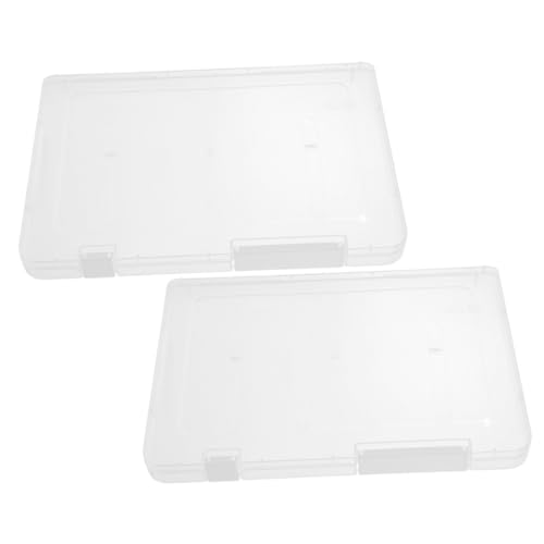 Vaguelly 2 Stück Puzzle-Aufbewahrungsbox Lagerbehälter Bastelbedarfskoffer aufbewahrungsbehälter aufbewahrungsbox für kleine Ordnungsbehälter mit Deckel großer Perlenorganisator Vaguelly 2 Stück Puzzle-Aufbewahrungsbox Lagerbehälter Bastelbedarfskoffer aufbewahrungsbehälter aufbewahrungsbox für kleine Ordnungsbehälter mit Deckel großer Perlenorganisator von Vaguelly