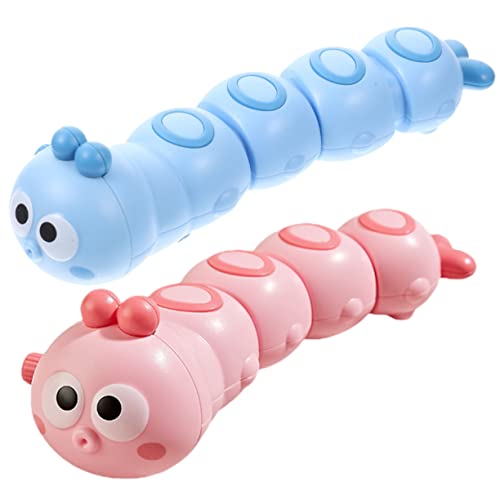 Vaguelly 2 Stück Raupe kinderspielzeug für Wind-up für Babys spielzeuge Tierische Raupe Lustiges Partybevorzugungsspielzeug Abs Vaguelly 2 Stück Raupe kinderspielzeug für Wind-up für Babys spielzeuge Tierische Raupe Lustiges Partybevorzugungsspielzeug Abs von Vaguelly