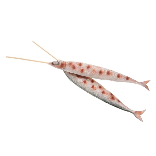 Vaguelly 2 Stück Realistisches Grill Saury Modell Künstliches Fischspielzeug für Restaurant und Supermarktdisplay Vivid Fake Food Requisiten Fotorequisit Vaguelly 2 Stück Realistisches Grill Saury Modell Künstliches Fischspielzeug für Restaurant und Supermarktdisplay Vivid Fake Food Requisiten Fotorequisit von Vaguelly