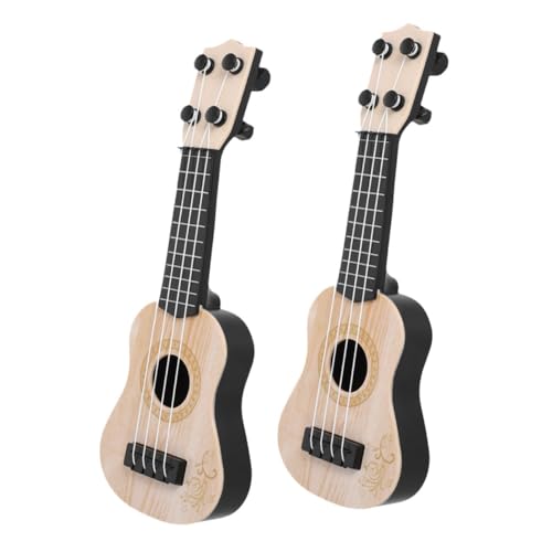 Vaguelly 2 Stück Saitige Spielgitarre als Pädagogisches Musikinstrument für Kleinkinder und Anfänger Leichtes Design für Reisen und Outdoor Spaß Vaguelly 2 Stück Saitige Spielgitarre als Pädagogisches Musikinstrument für Kleinkinder und Anfänger Leichtes Design für Reisen und Outdoor Spaß von Vaguelly