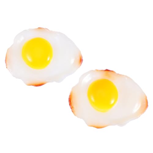 Vaguelly Gefälschte Pochierte Modell 2 Pack Imitation Realistische Simulation Für Fotografie Requisiten Küche Display Vaguelly Gefälschte Pochierte Modell 2 Pack Imitation Realistische Simulation Für Fotografie Requisiten Küche Display von Vaguelly
