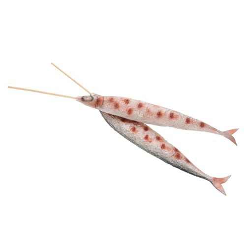 Vaguelly 2 Stück Simuliertes Saury Modell für Grill Dekoration Realistisches Kunstfisch Deko für Restaurant Schaufenster und Fotografie Lebensmittel Requisite für Ausstellungen Vaguelly 2 Stück Simuliertes Saury Modell für Grill Dekoration Realistisches Kunstfisch Deko für Restaurant Schaufenster und Fotografie Lebensmittel Requisite für Ausstellungen von Vaguelly