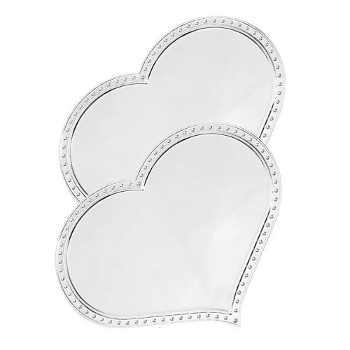Vaguelly 2 Stück Spieluhrspiegel Spiegel in Herzform Handspiegel in Herzform Wimpernspiegel Herz Spiegel Handspiegel Wimpernspiegel Für Wimpernverlängerung Silver Plastik Vaguelly 2 Stück Spieluhrspiegel Spiegel in Herzform Handspiegel in Herzform Wimpernspiegel Herz Spiegel Handspiegel Wimpernspiegel Für Wimpernverlängerung Silver Plastik von Vaguelly