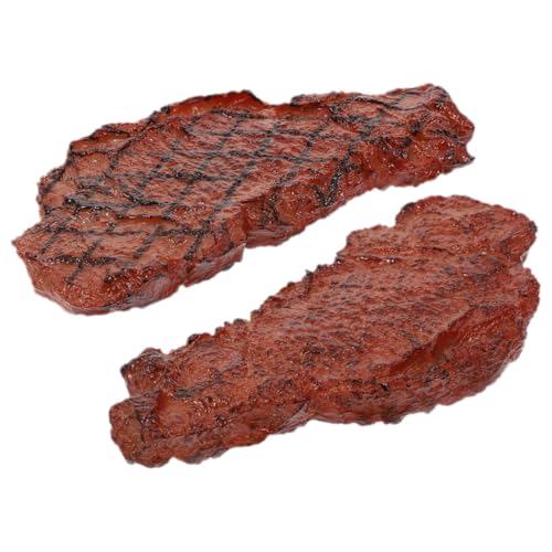 Vaguelly 2 Stück Steakmodell Küchenspielzeug Simuliertes Lebensmittel Steak Plüschtiere Lebensmittel Schweinekotelett Restaurant Requisiten Küche Lebensmittel Gefälschtes Vaguelly 2 Stück Steakmodell Küchenspielzeug Simuliertes Lebensmittel Steak Plüschtiere Lebensmittel Schweinekotelett Restaurant Requisiten Küche Lebensmittel Gefälschtes von Vaguelly