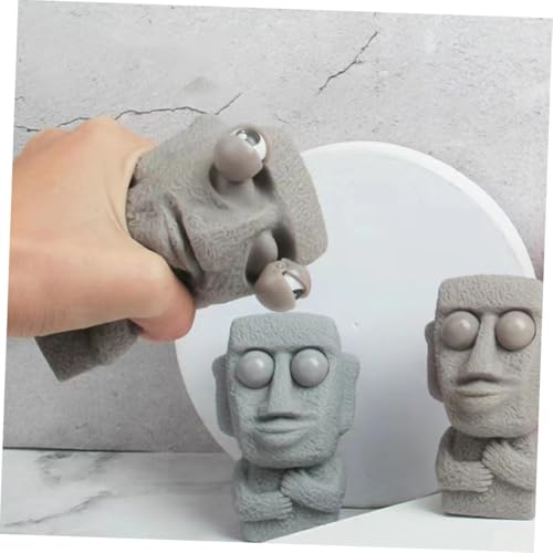 Vaguelly 2 Stück Stress Rock Mann Quetschspielzeug Weiches Langlebiges Haushalts Squeeze Toy für Erwachsene zur Stressreduktion und Entspannung Vaguelly 2 Stück Stress Rock Mann Quetschspielzeug Weiches Langlebiges Haushalts Squeeze Toy für Erwachsene zur Stressreduktion und Entspannung von Vaguelly