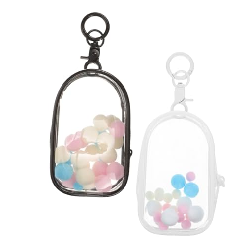 Vaguelly 2 Stück Tasche Plüsch Schlüsselanhänger Mini Figuren Display Süßer Schlüsselanhänger Klare Vitrine Für Figuren Schlüsselanhänger Süßer Durchsichtiger Beutel Schlüsselanhänger Vaguelly 2 Stück Tasche Plüsch Schlüsselanhänger Mini Figuren Display Süßer Schlüsselanhänger Klare Vitrine Für Figuren Schlüsselanhänger Süßer Durchsichtiger Beutel Schlüsselanhänger von Vaguelly