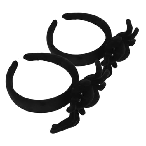 Vaguelly 2 Stück Teiliges Halloween Spinnen Haarreif aus Plüsch Leichter Bequemer Kopfschmuck für Party und Cosplay Kuscheliges Langlebiges Stirnband mit Feiner Verarbeitung für Kostüm und Vaguelly 2 Stück Teiliges Halloween Spinnen Haarreif aus Plüsch Leichter Bequemer Kopfschmuck für Party und Cosplay Kuscheliges Langlebiges Stirnband mit Feiner Verarbeitung für Kostüm und von Vaguelly