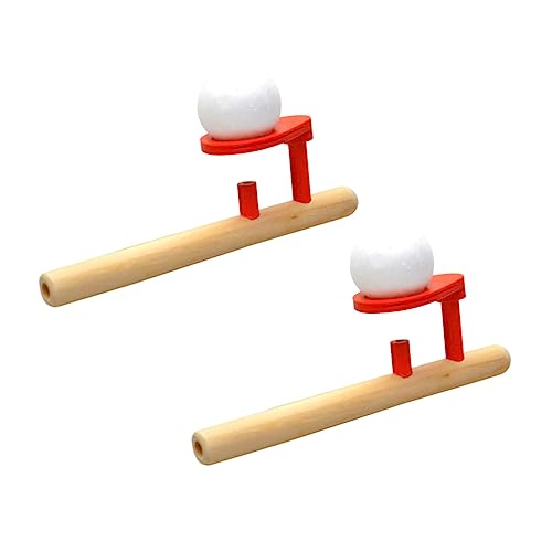 Vaguelly 2 Stück Teiliges Holzspielzeug Blasball Spiel für Schwebende Bälle Balance Übung Motorische Fähigkeiten Stressabbau und Hand Augen Koordination Vaguelly 2 Stück Teiliges Holzspielzeug Blasball Spiel für Schwebende Bälle Balance Übung Motorische Fähigkeiten Stressabbau und Hand Augen Koordination von Vaguelly