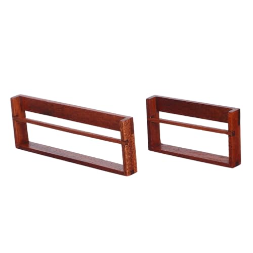 Vaguelly 2 Stück Teiliges Miniatur Bücherregal aus Schwarzem Walnussholz Stabiles Puppenhaus Möbel Kompakter Holzregal für Mini Bücher Kreative Dekoration für Bjd Puppen Fotografie Vaguelly 2 Stück Teiliges Miniatur Bücherregal aus Schwarzem Walnussholz Stabiles Puppenhaus Möbel Kompakter Holzregal für Mini Bücher Kreative Dekoration für Bjd Puppen Fotografie von Vaguelly