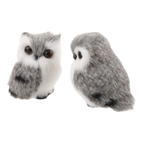 Vaguelly 2 Stück Teiliges Plüsch Weiche Kuscheltiere für Erwachsene Dekorative Stofftiere für Geburtstag Partygeschenke Vielseitige Deko für Zuhause und Büro von Vaguelly