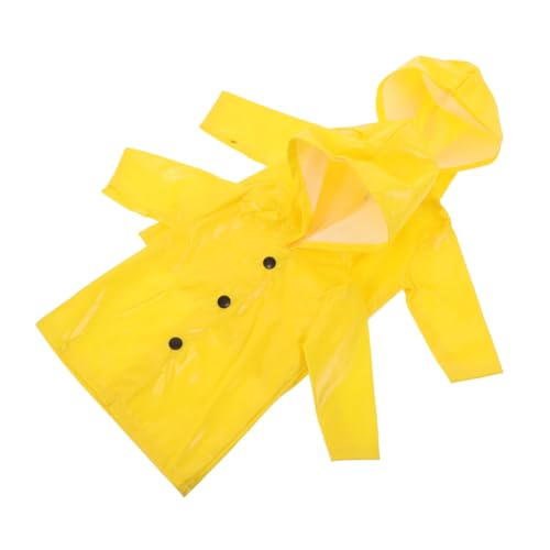 Vaguelly 2 Stück Teiliges Puppen-Regenmantel Wasserdichtem Material Realistisch Gestaltete Gelbe Regenjacken Puppen Langlebig Pflegeleicht für Kreatives Rollenspiel Vaguelly 2 Stück Teiliges Puppen-Regenmantel Wasserdichtem Material Realistisch Gestaltete Gelbe Regenjacken Puppen Langlebig Pflegeleicht für Kreatives Rollenspiel von Vaguelly