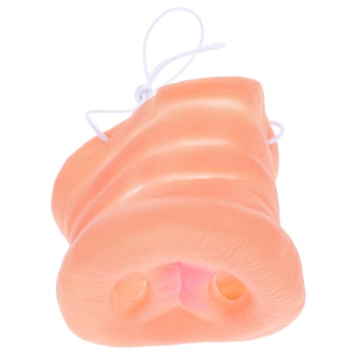Vaguelly 2 Stück Teiliges Schweineschnauze Kostüm mit Elastischem Band Realistische Schweinenase für Erwachsene für Halloween Fasching Lustige Partys und Kostümspiele Vaguelly 2 Stück Teiliges Schweineschnauze Kostüm mit Elastischem Band Realistische Schweinenase für Erwachsene für Halloween Fasching Lustige Partys und Kostümspiele von Vaguelly