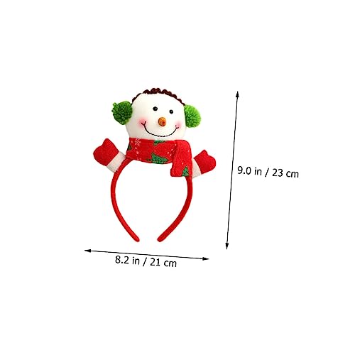 Vaguelly 2 Stück Teiliges Weihnachts Stirnband mit Schneemann und Rentier Handgefertigter Haarschmuck für Bequemes Langlebiges Design für Festliche Weihnachtsfeiern und Partydekoration Vaguelly 2 Stück Teiliges Weihnachts Stirnband mit Schneemann und Rentier Handgefertigter Haarschmuck für Bequemes Langlebiges Design für Festliche Weihnachtsfeiern und Partydekoration von Vaguelly
