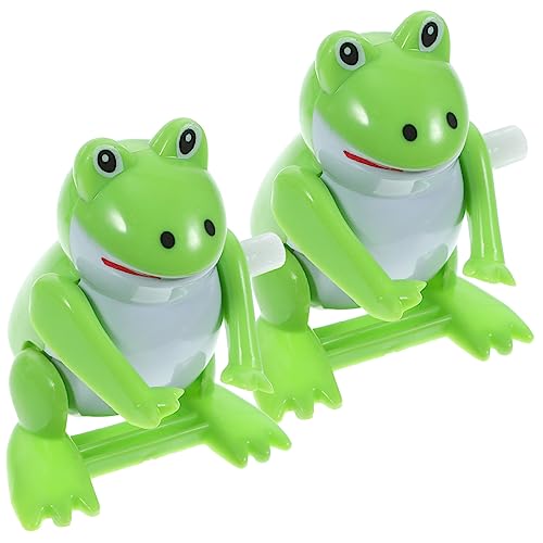 Vaguelly 2stücke Wind-up Spielzeug Frosch Bunte Aufzieh-spielzeuge Für Lernspielzeug Für Geburtstagsfeiern Und Ostern Aus Langlebigem Material Fördert Die Koordination Und Fantasie Vaguelly 2stücke Wind-up Spielzeug Frosch Bunte Aufzieh-spielzeuge Für Lernspielzeug Für Geburtstagsfeiern Und Ostern Aus Langlebigem Material Fördert Die Koordination Und Fantasie von Vaguelly