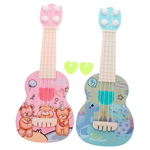 Vaguelly 2 Stück Ukulelen Spielzeuggitarren Für Kleinkinder Musikspielzeug Musikinstrumente Kinderspielzeug Kleinkindgitarre Babygitarrenspielzeug Musikspielzeug Ukulele Vaguelly 2 Stück Ukulelen Spielzeuggitarren Für Kleinkinder Musikspielzeug Musikinstrumente Kinderspielzeug Kleinkindgitarre Babygitarrenspielzeug Musikspielzeug Ukulele von Vaguelly