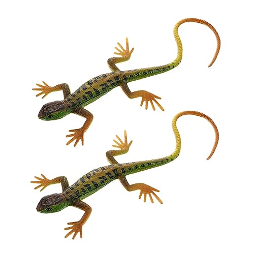 Vaguelly 2 Stück Vierbeiniges Schlangenmodell Künstliches Eidechsen Ornament Kleines Eidechsen Eidechsen Modell Simulationsspielzeug Kinderspielzeug Tierfigur Vaguelly 2 Stück Vierbeiniges Schlangenmodell Künstliches Eidechsen Ornament Kleines Eidechsen Eidechsen Modell Simulationsspielzeug Kinderspielzeug Tierfigur von Vaguelly
