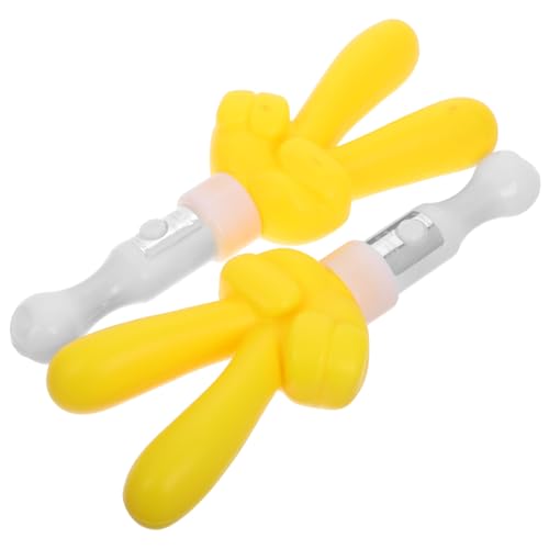Vaguelly 2 Stück Wiederverwendbare Leuchtstäbe für Fans Praktische Cheer Sticks für Konzerte Partys und Kinderaufführungen Strahlende Glühstäbe für Dekorative Anlässe von Vaguelly