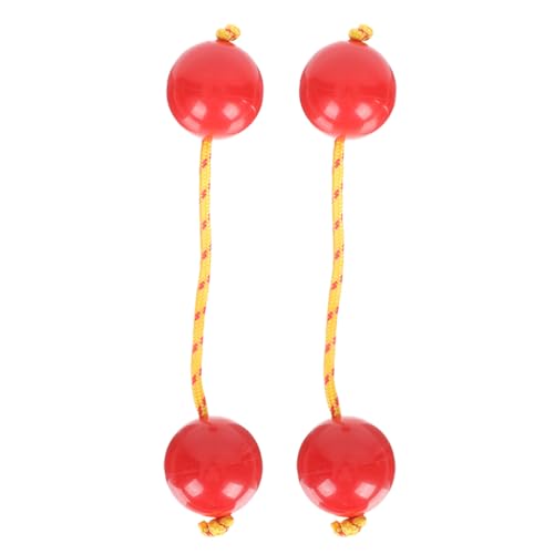 Vaguelly 2 Stück afrikanisches Maracas-Spielzeug – afrikanische Percussion-Rhythmusbälle für Feiern, Musikdarbietungen – Aslatua-Begleitinstrument von Vaguelly