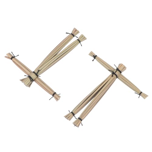 Vaguelly 2 Stücke Hexerei Puppe Streich Gruselige Stroh Zufällige Farbe Vaguelly 2 Stücke Hexerei Puppe Streich Gruselige Stroh Zufällige Farbe von Vaguelly