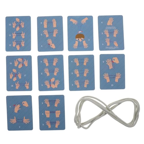 Vaguelly String-Spiel Für Kinder 2 Stück Hand-String-Spielzeug Kreatives Spielzeug Für Die Interaktion Mit Der Familie von Vaguelly
