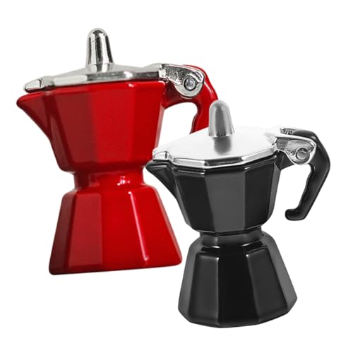 Vaguelly 2 Stücke Puppenhaus Kaffeekanne Figur Mini Kaffeekanne Statue Puppenhaus Mini Küchentopf Vaguelly 2 Stücke Puppenhaus Kaffeekanne Figur Mini Kaffeekanne Statue Puppenhaus Mini Küchentopf von Vaguelly