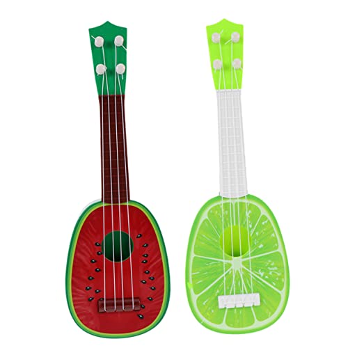 Vaguelly 2 Stücke Saiten Musical Gitarre Mini Gitarren Für Instrumente B Musik Mini Gitarre Musical Gitarren Mini Musical Gitarre Kunststoff von Vaguelly