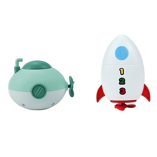 Vaguelly Interaktives Badespielzeug – 2-teiliges U-Boot-Spielzeug Für Babypartys Realistisches U-Boot-badespielzeug Für Kinder Pädagogisches Wasserspiel von Vaguelly